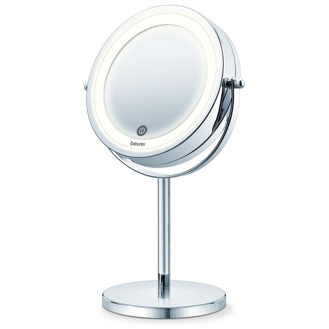 foto del prodotto beurer bs 55 cosmetico illuminato con ingrandimento 7x cromato