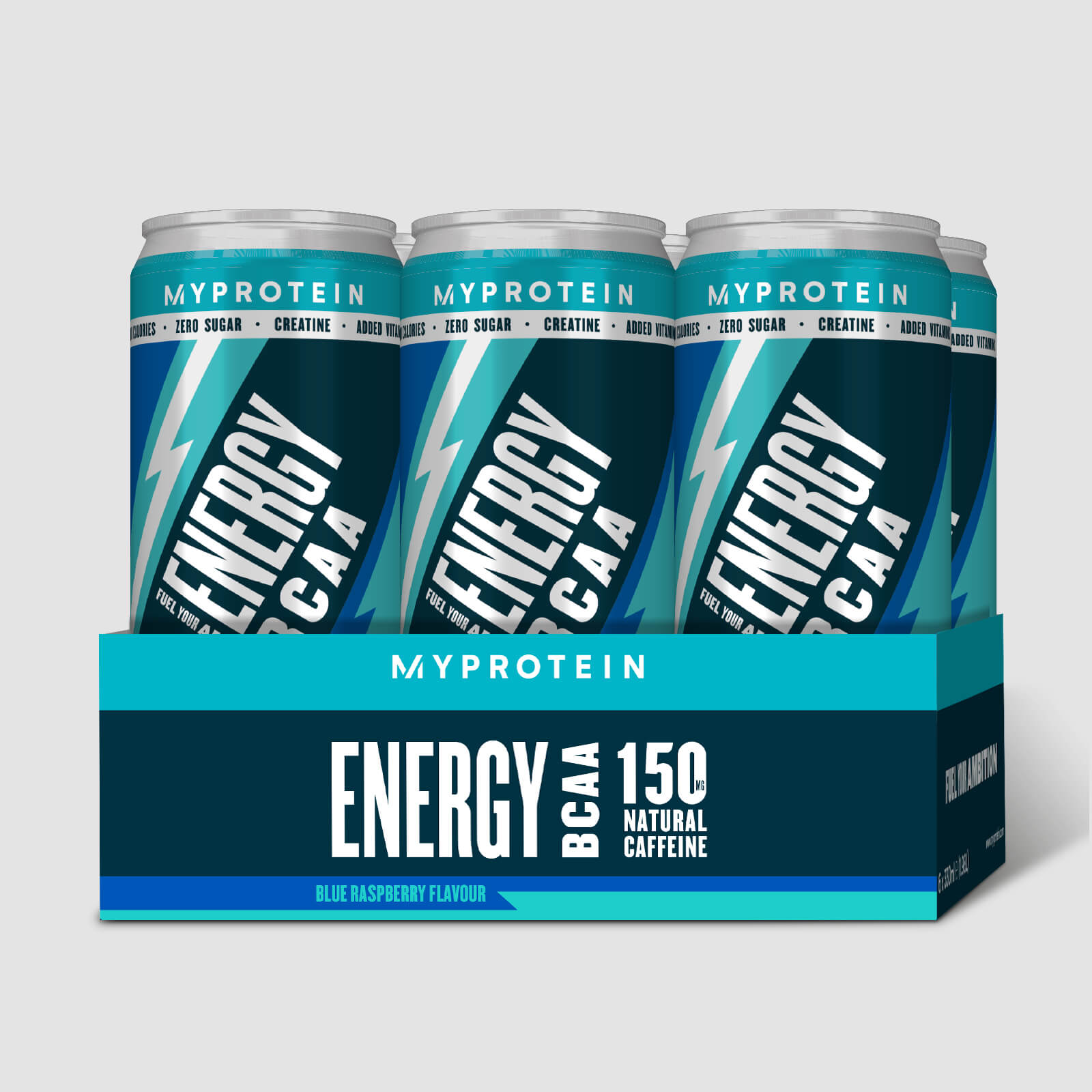 foto del prodotto bevanda energetica bcaa 6 x 330ml lampone blu