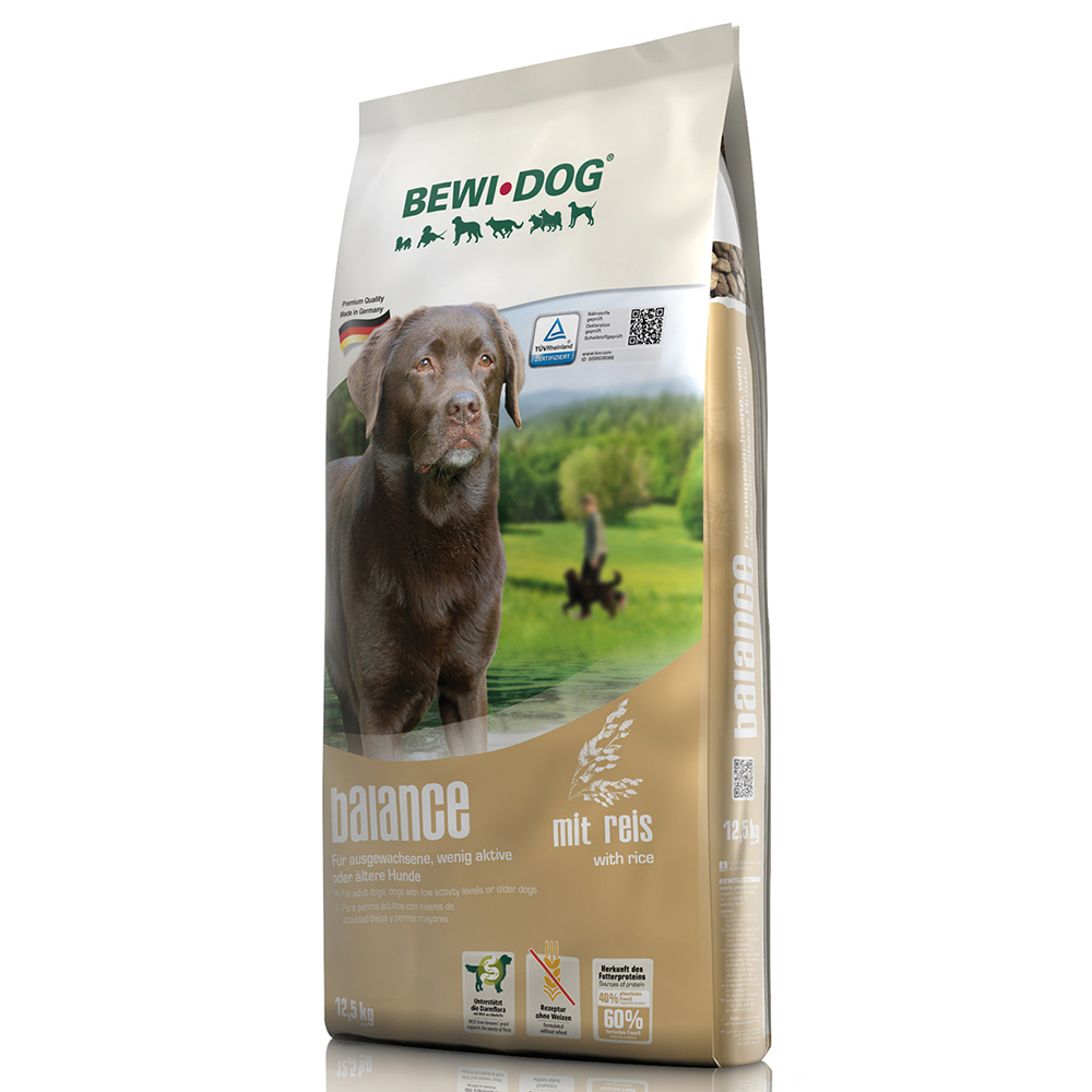 foto del prodotto bewi dog balance crocchette per cani 12,5 kg