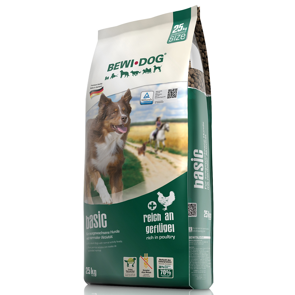foto del prodotto bewi dog basic 25 kg