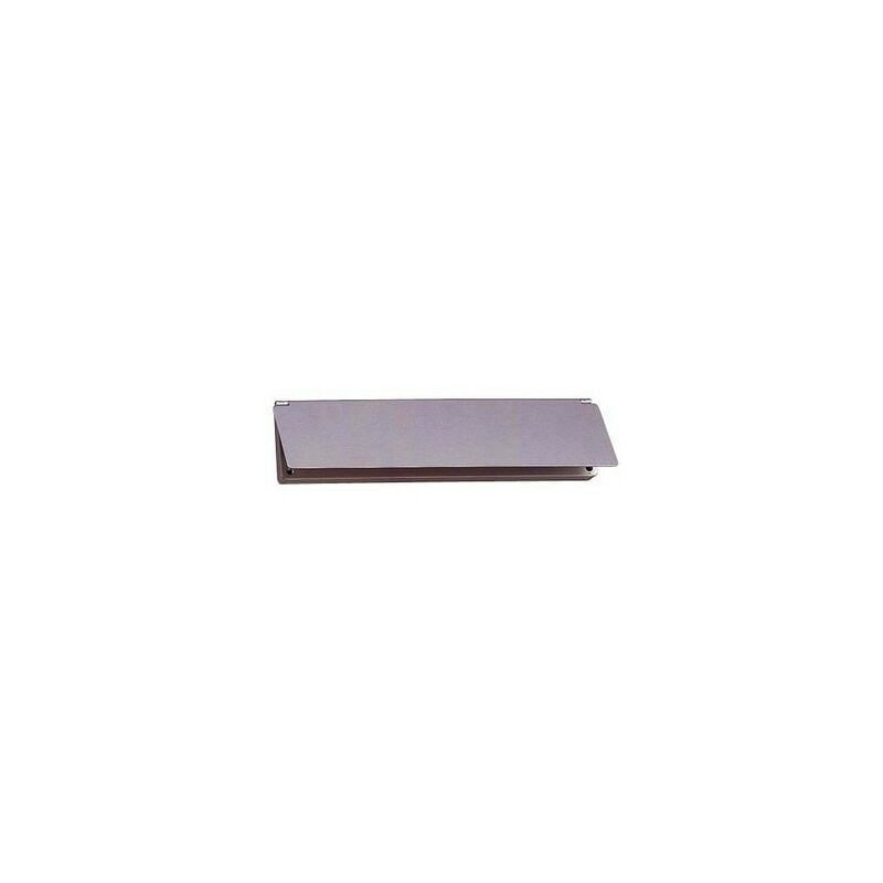foto del prodotto bezault sas cassetta delle lettere 459 270 bezault 300 x 65 mm apertura 240 x 36 mm argento 0085348