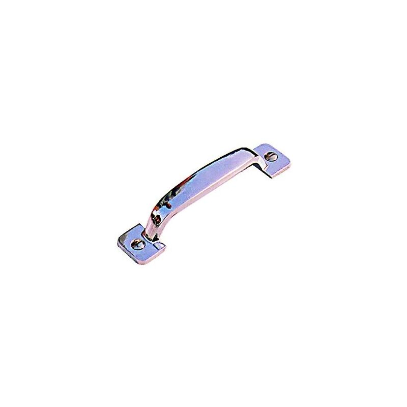 foto del prodotto bezault sas maniglia cromata per mobili 2126 120 vachette 009676