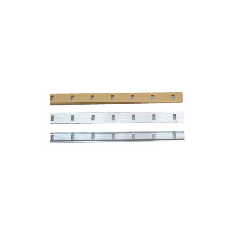 foto del prodotto bezault sas rack in alluminio da incasso 1337 vachette anodizzato argento l.2 m 0290254