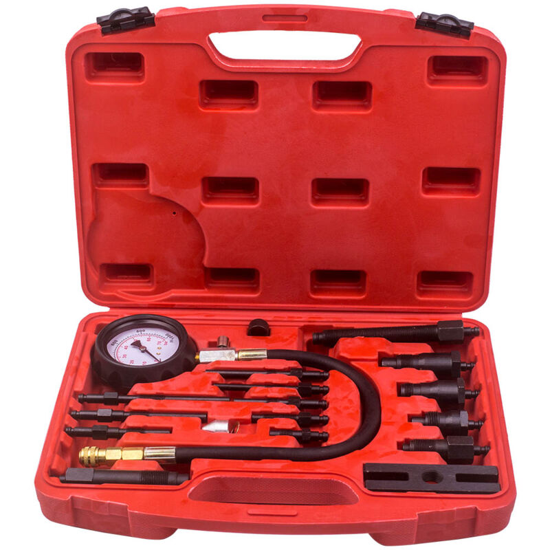 foto del prodotto bfo 1x diesel engine compression tester set per most diesel cars, trucks, tracktors