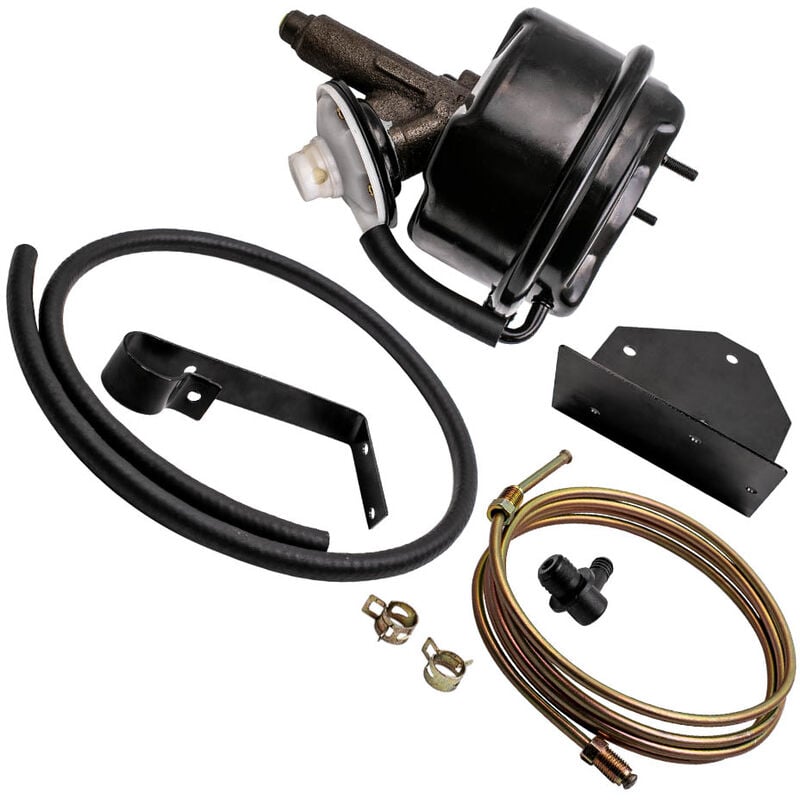 foto del prodotto bfo 2.3 ratio lr17792 uprated remote brake booster servo for land rover 69 77 ford capri anglia cortina kit servo booster freno telecomando