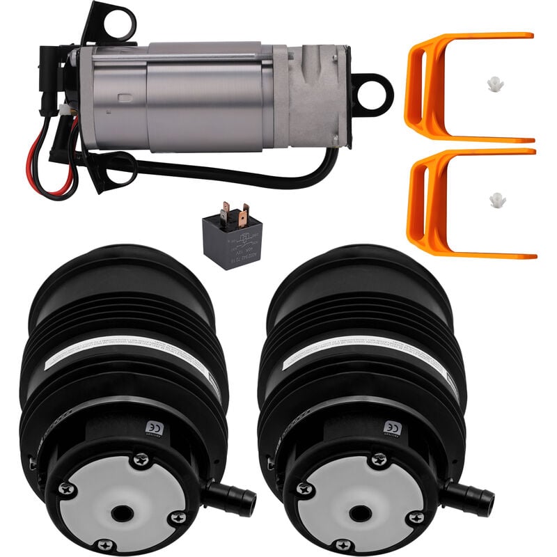 foto del prodotto bfo 2x sospensioni pneumatiche posteriore compressore per mercedes e c219 w211