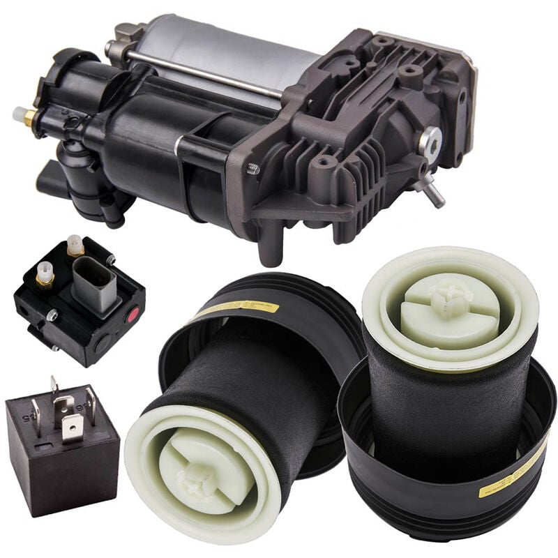 foto del prodotto bfo 2x sospensioni pneumatiche posteriore compressore valvola per bmw x5 e70 x6 e71