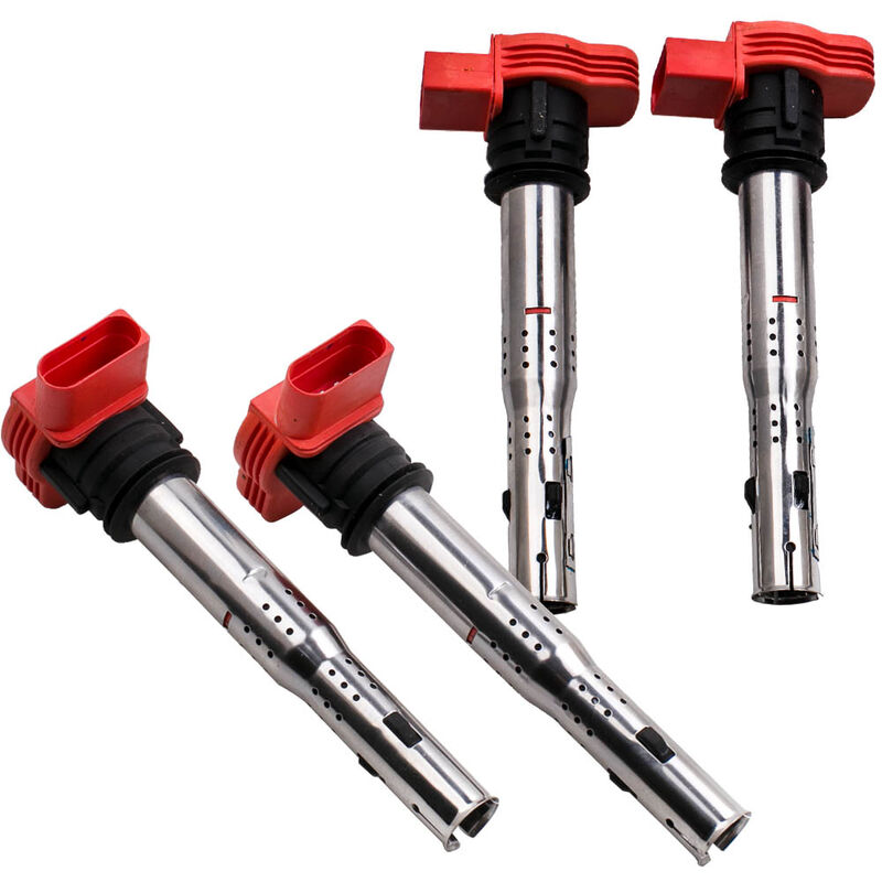 foto del prodotto bfo 4x bobina accensione per audi a4 a5 a6 a7 a8 r8 pencil ignition coil 06e905115c