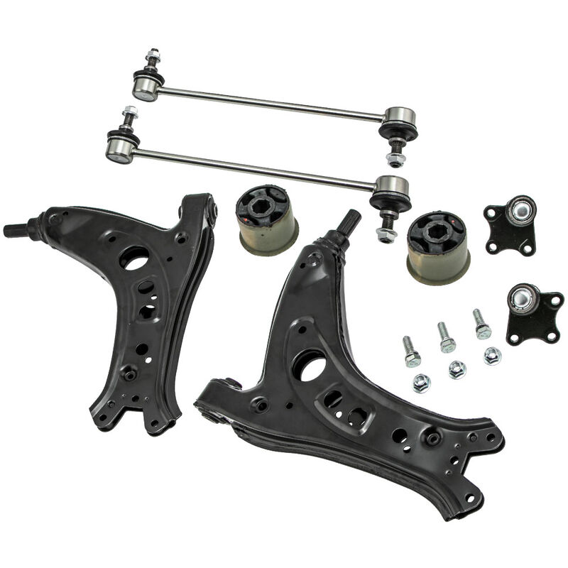 foto del prodotto bfo 8 teile querlenker satz vorne f r vw fox polo 9n seat ibiza 4 skoda fabia iquerlenker satz for seat ibiza 4 skoda fabia 6y vw fox polo 9n vorne