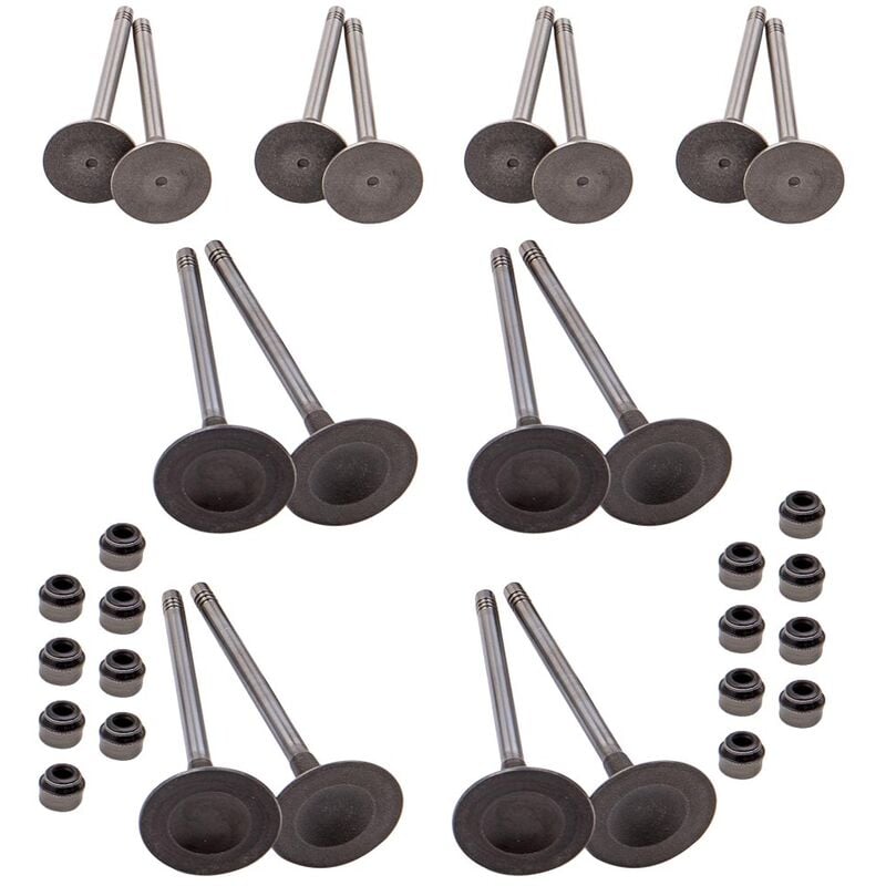 foto del prodotto bfo 8x einla ventil 8x ausla ventil f r audi vw 2,0tsi tfsi 06d109611t 06d109601m h8x einlaventil 8x auslaventil f r audi vw 2,0tsi tfsi 06d109611t