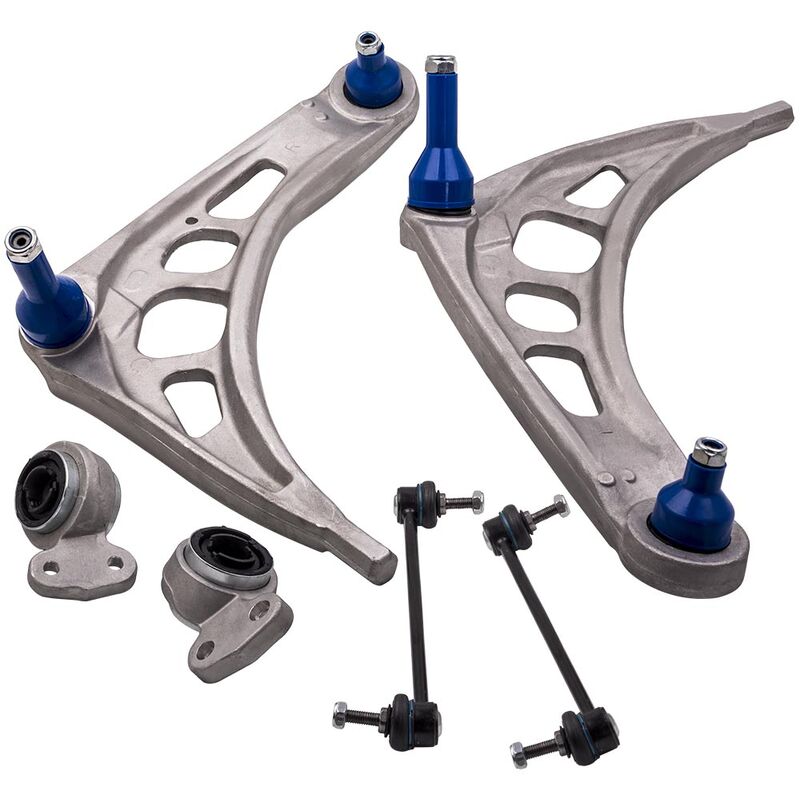 foto del prodotto bfo querlenker komplett satz vorderachse 6 teilig f r bmw 3er e46 z4 e86 lenkerfront lower suspension wishbone arms bushes links kit for bmw 3