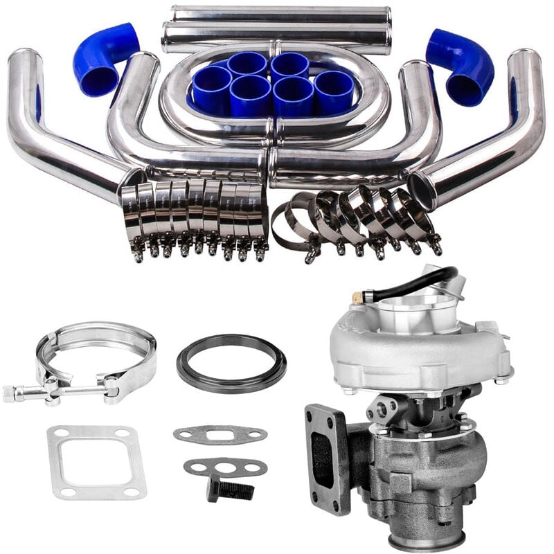 foto del prodotto bfo t3 t4 t3t4 universale turbo oil cooled turbocharger 2.5 piping pipe kit
