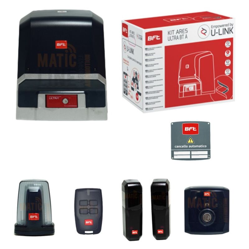 foto del prodotto bft kit per cancello scorrevole ares ultra bt a1000 24v max 1000 kg 2611841