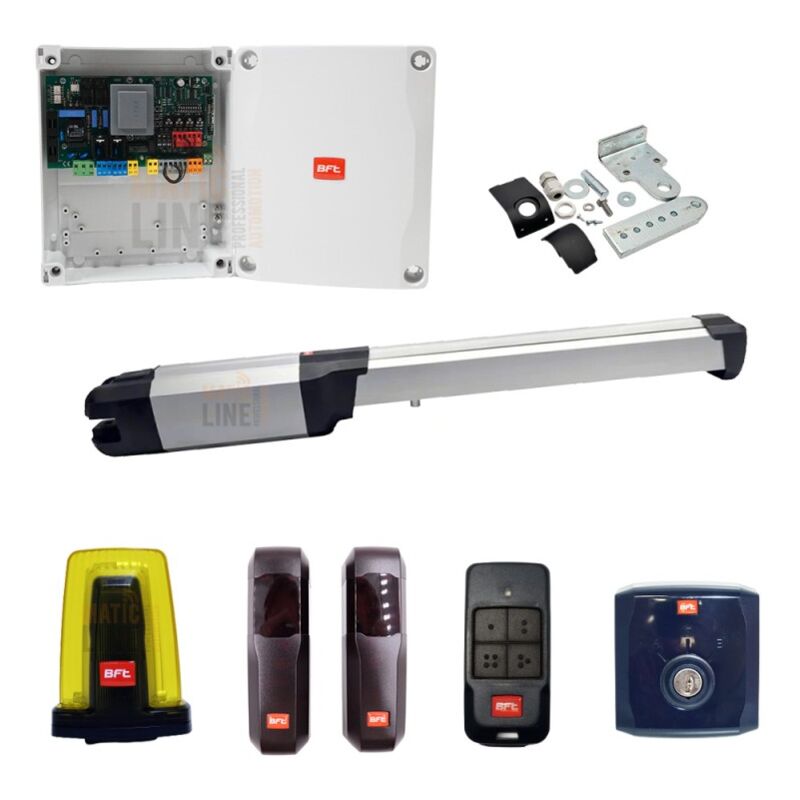 foto del prodotto bft kit phobos ac b25 automazione cancello un anta battente 230v 2,5mt ml049