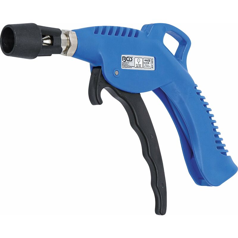 foto del prodotto bgs 6875 pistola di scarico ad aria compressa con ugello turbo venturid