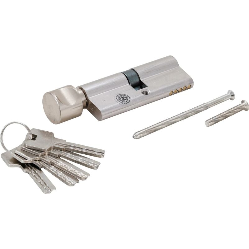 foto del prodotto bgs do it yourself cilindro di sicurezza con manopola girevole 80 mm
