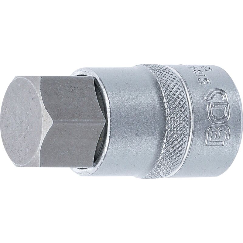 foto del prodotto bgs inserto bit 12,5 1 2 , interno esagonale, 22 x 55 mm, 1 pezzo, 5184 h22