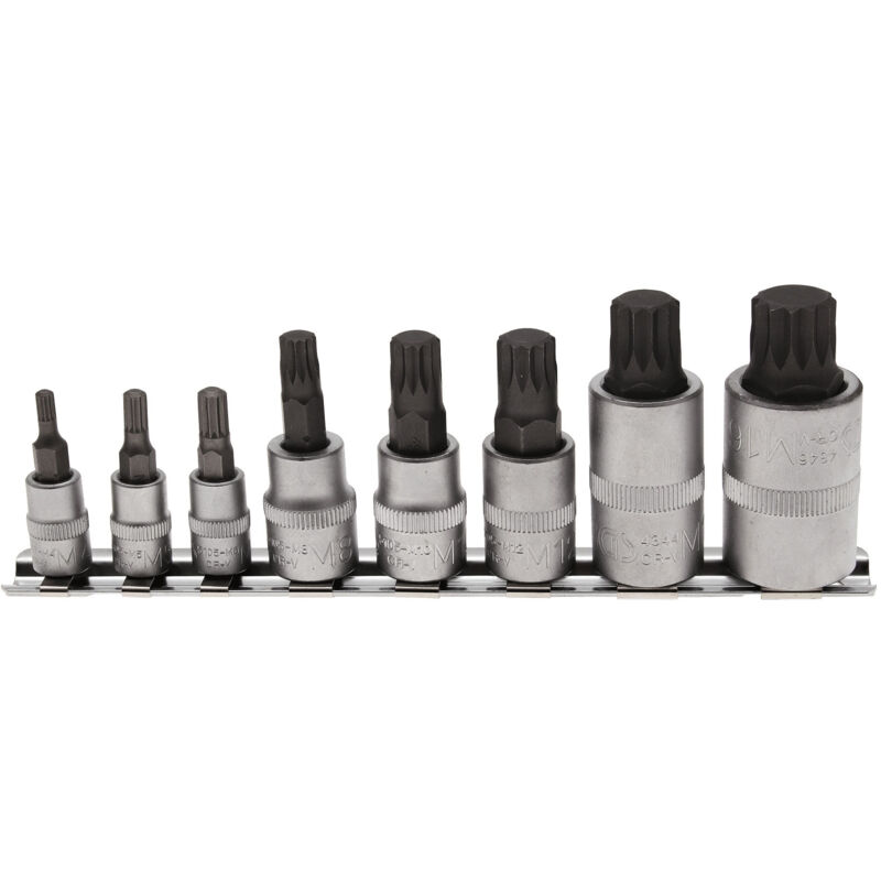 foto del prodotto bgs punte multistrato xzn scanalate m4 m5 m6 m8 m10 m12 m14 m16