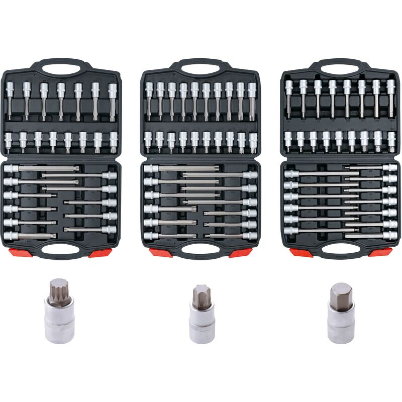 immagine 0 del prodotto bgs technic assortimento chiavi a bussola 12,5 mm 1 2 88 pz.