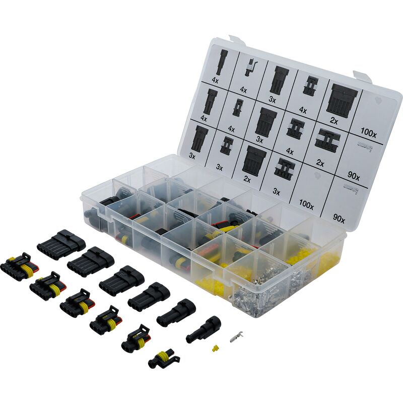 foto del prodotto bgs technic assortimento connettori 425 pz.