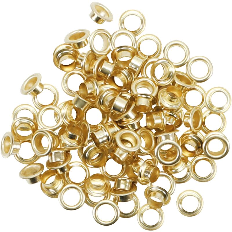 foto del prodotto bgs technic assortimento occhielli 5,0 x 5,5 mm 100 pz.