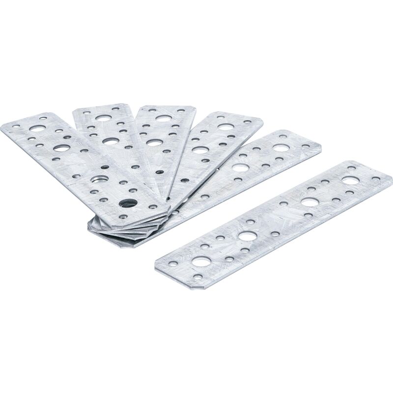 foto del prodotto bgs technic assortimento piastre in acciaio 180 x 40 x 2 mm 6 pz.