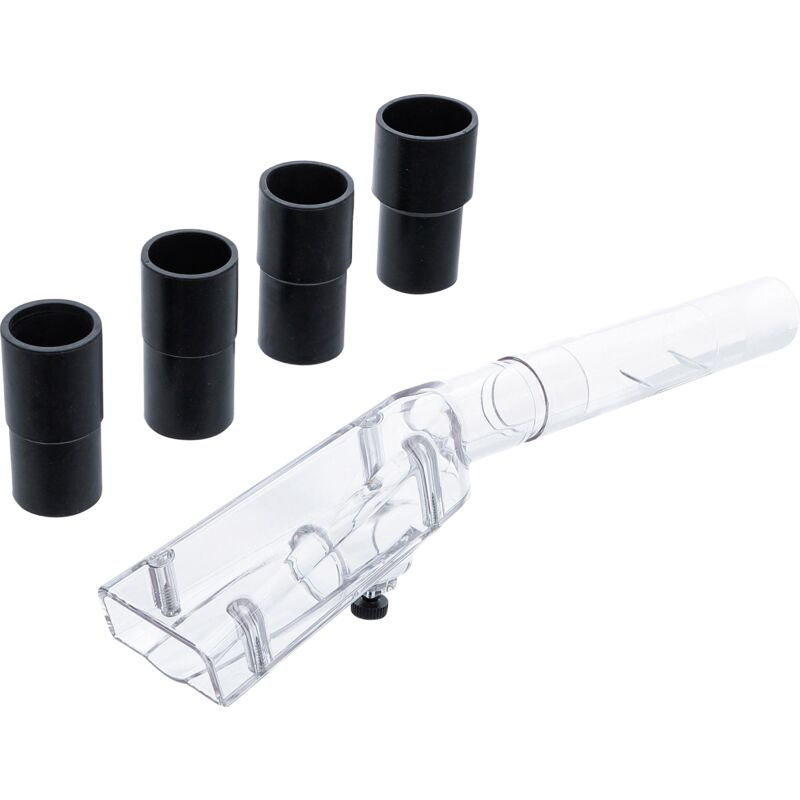 foto del prodotto bgs technic attacco di aspirazione per pistola pneumatica per pulizia piccolo con 4 adattatori per 70150