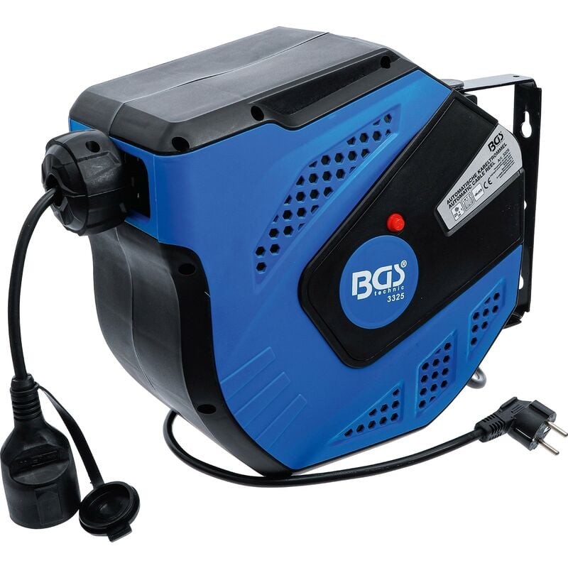 foto del prodotto bgs technic avvolgicavo elettrico automatico 25 m