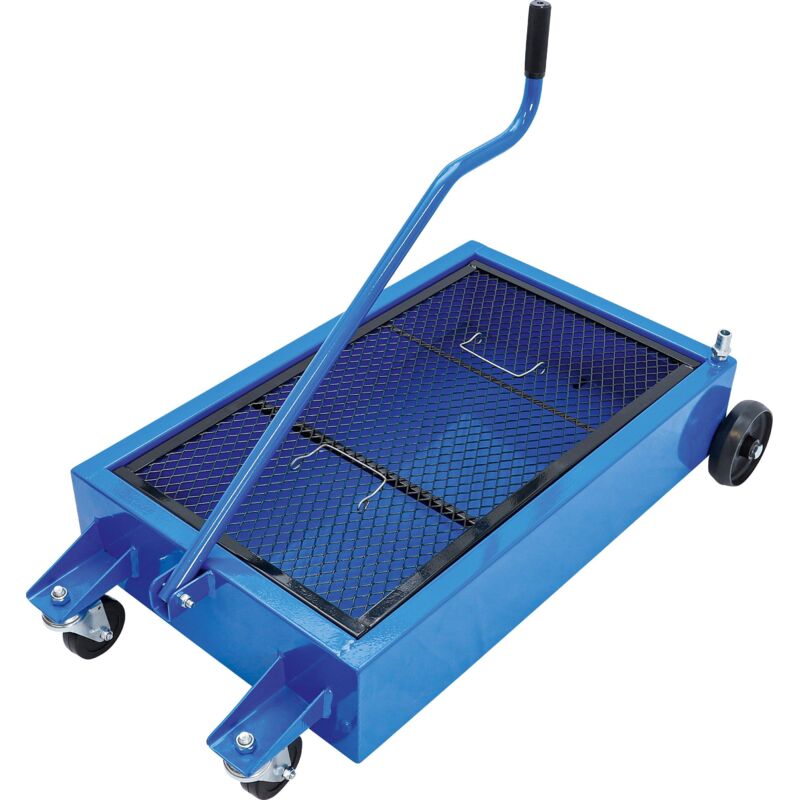 foto del prodotto bgs technic bacinella di raccolta olio mobile 35 l