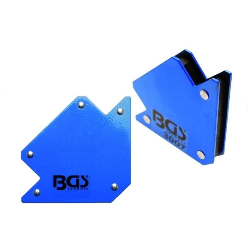 foto del prodotto bgs technic bgs 3007 squadra magnetica 11 kg supporto magnetico saldatura morsa 45 90 135 