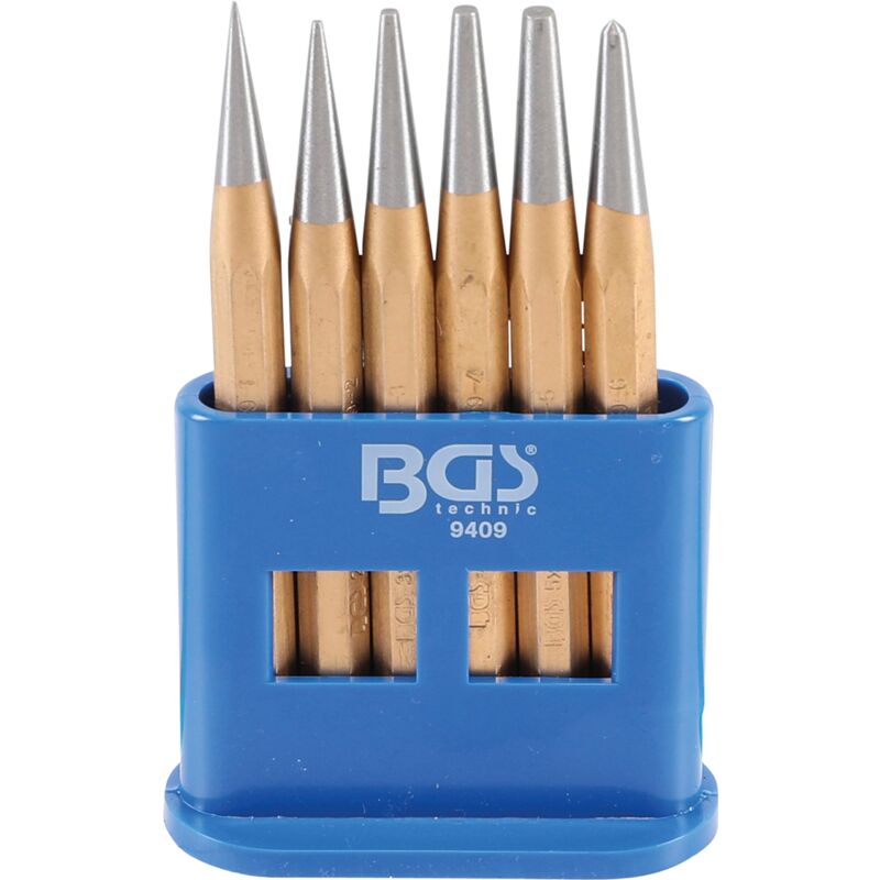 foto del prodotto bgs technic bgs juego de botadores granetes 120 mm 1 5 mm 6 piezas