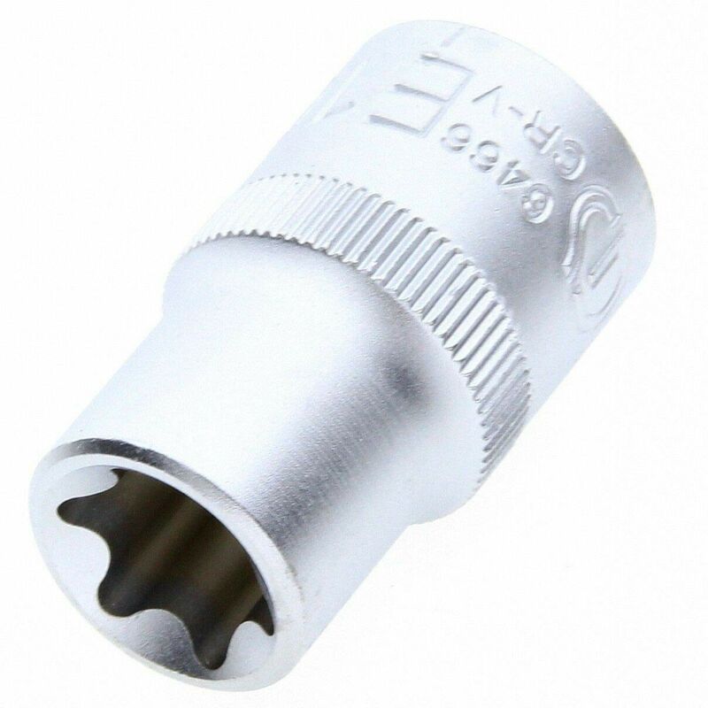 foto del prodotto bgs technic bgs set di chiavi a bussola per e profile e16 12,5 1 2, bk, venduto come 1 ogni, mmm 6466