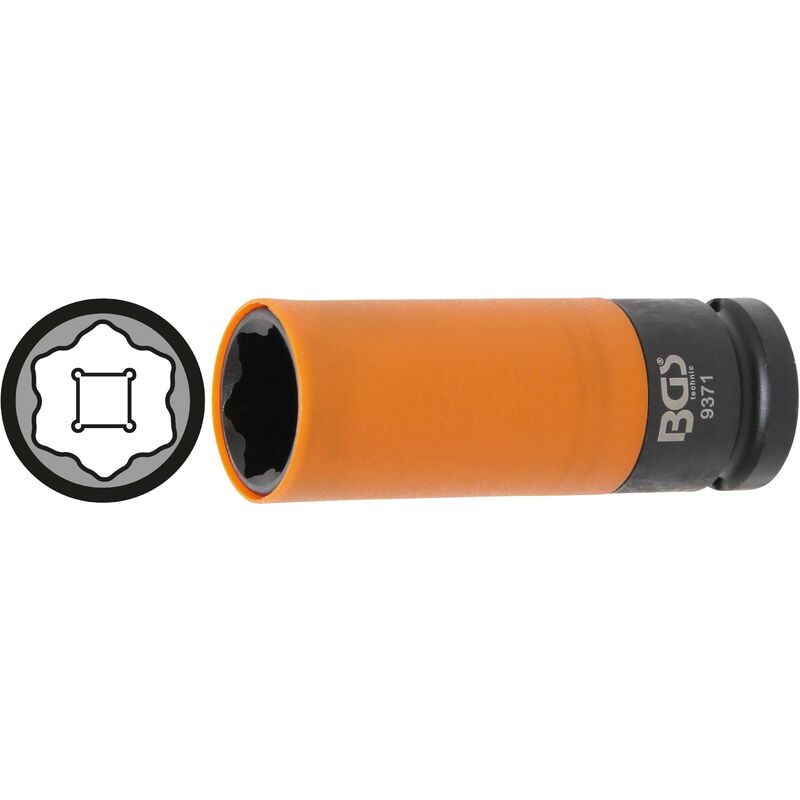 foto del prodotto bgs technic bussola macch.riv.plastica per hyundai i30, tucson, kia 12,5 mm 1 2 21 mm