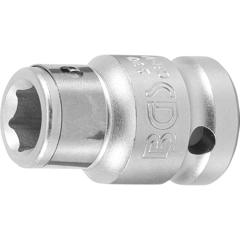 foto del prodotto bgs technic bussola porta inserti con sfera di tenuta quadro interno 12,5 mm 1 2 esagono interno 10 mm 3 8 