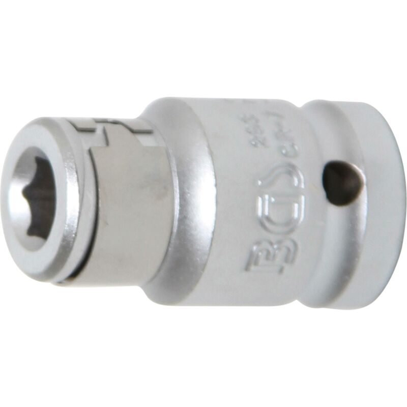 foto del prodotto bgs technic bussola porta inserti con sfera di tenuta quadro interno 12,5 mm 1 2 esagono interno 8 mm 5 16 
