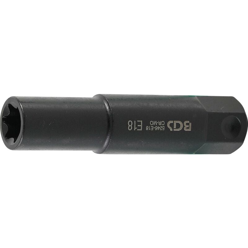 foto del prodotto bgs technic bussola profilo e, extra lungo attacco esagonale esterno da 22 mm e18