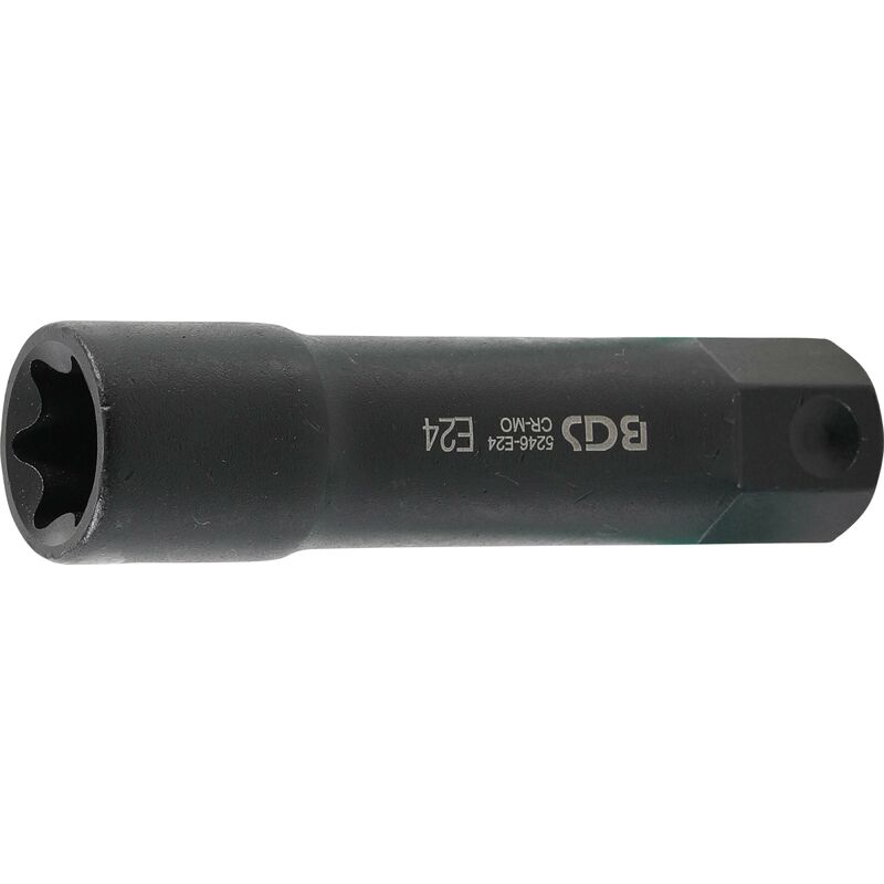 foto del prodotto bgs technic bussola profilo e, extra lungo attacco esagonale esterno da 22 mm e24