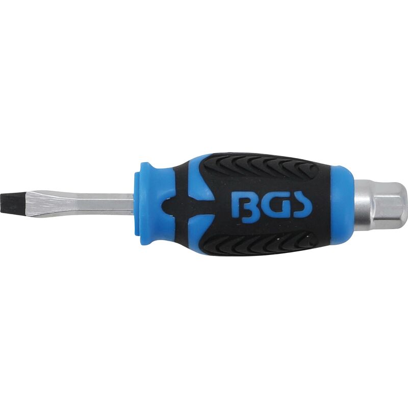 foto del prodotto bgs technic cacciavite con attacco esagono esterno fessura 6 mm lunghezza lama 38 mm
