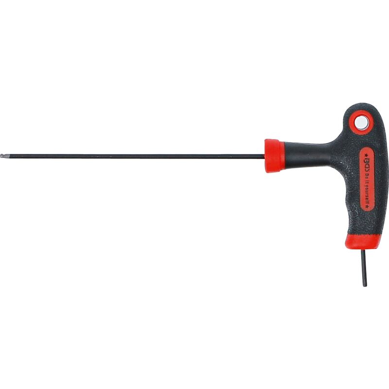 foto del prodotto bgs technic cacciavite con impugnatura a t esagono interno con testa sferica 2 mm