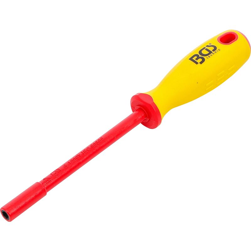 foto del prodotto bgs technic cacciavite e chiave a bussola per elettricisti esagonale 5 mm lunghezza della lama 125 mm