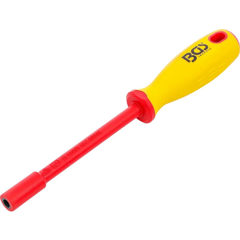 foto del prodotto bgs technic cacciavite e chiave a bussola per elettricisti esagonale 6 mm lunghezza della lama 125 mm