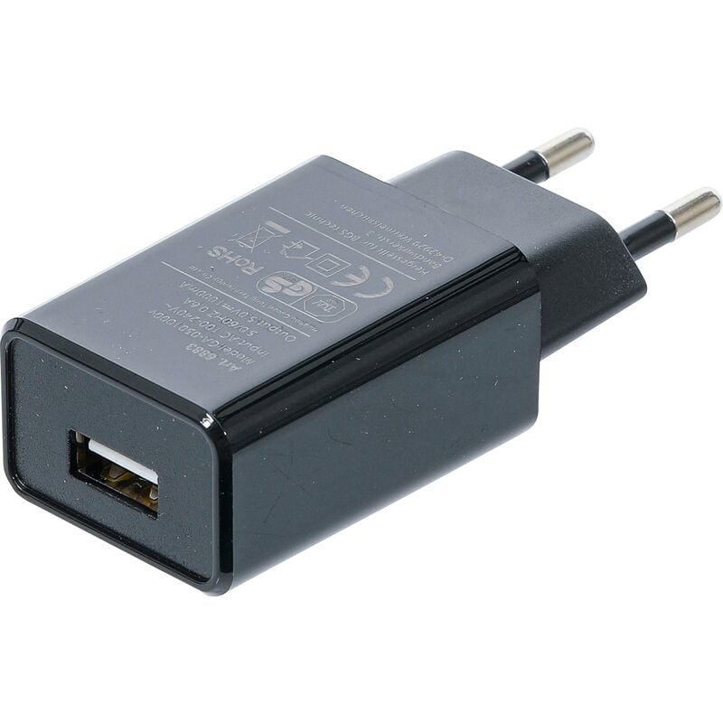 foto del prodotto bgs technic caricabatterie universale usb 1 a