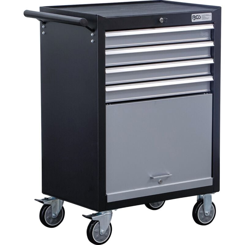 foto del prodotto bgs technic carrello portautensili 4 cassetti, 1 vano vuoto