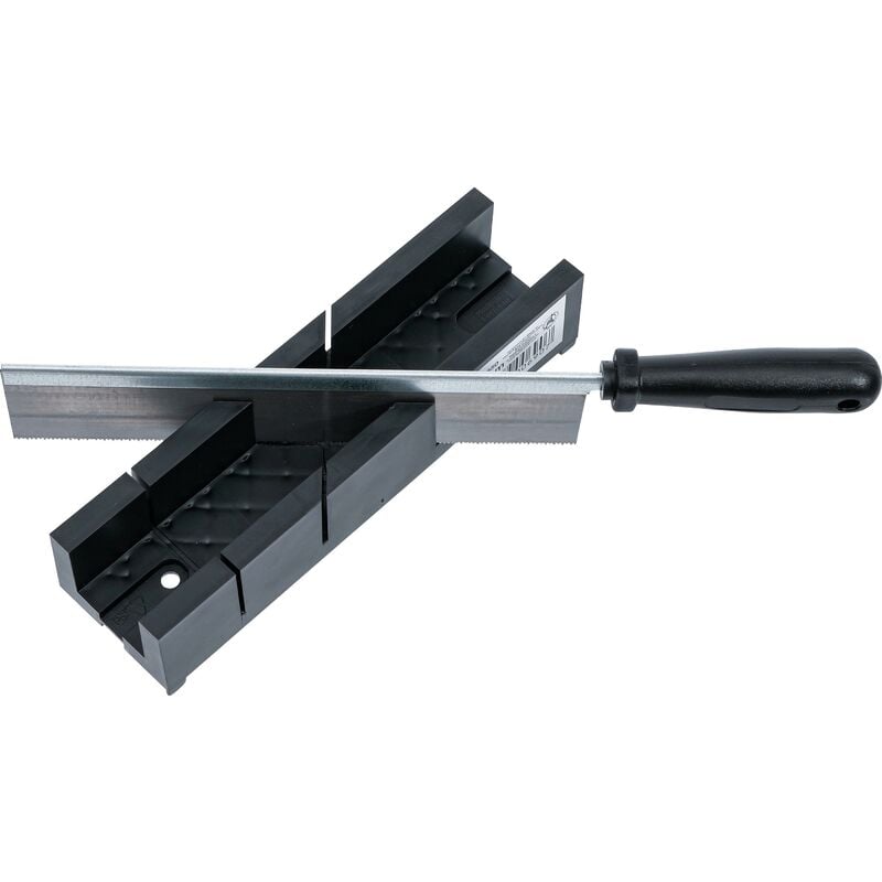 foto del prodotto bgs technic cassetta per taglio in plastica 245 x 65 x 48 mm con sega sottile