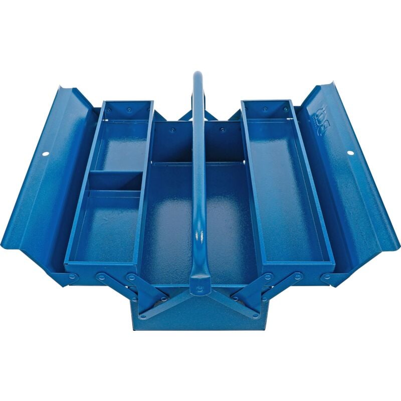 foto del prodotto bgs technic cassetta porta attrezzi in metallo vuoto 420 x 200 x 150 mm 3 vani
