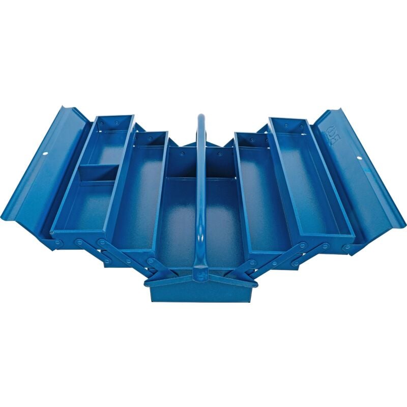foto del prodotto bgs technic cassetta porta attrezzi in metallo vuoto 420 x 200 x 200 mm 5 vani