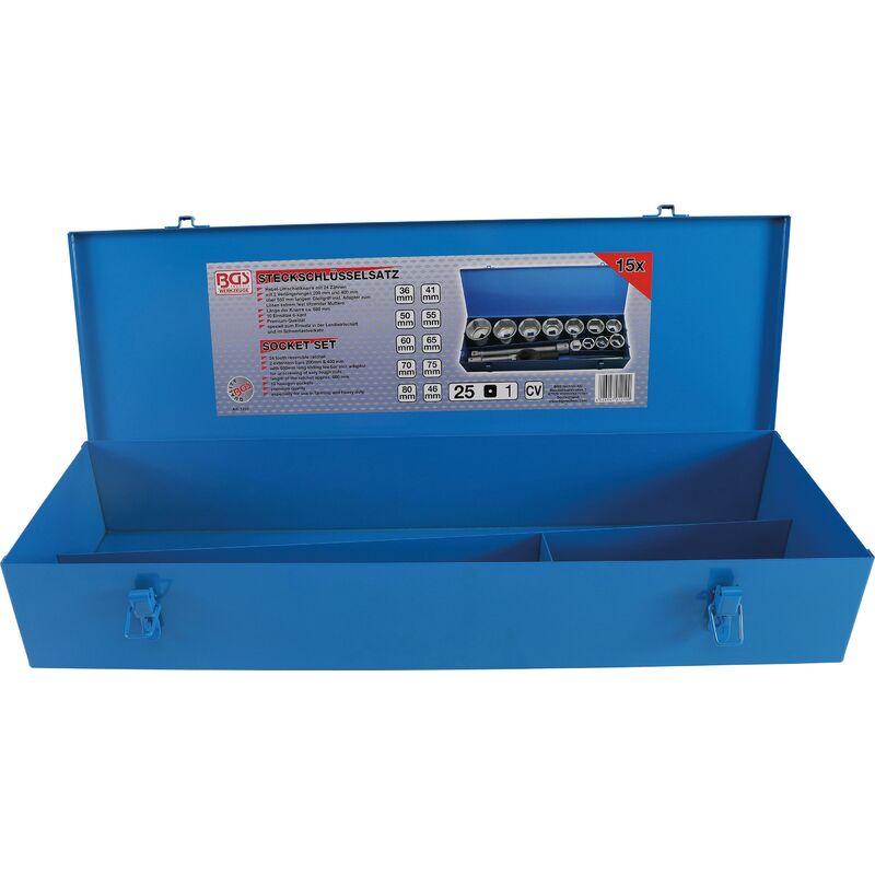 foto del prodotto bgs technic cassetta vuota in metallo per 1210