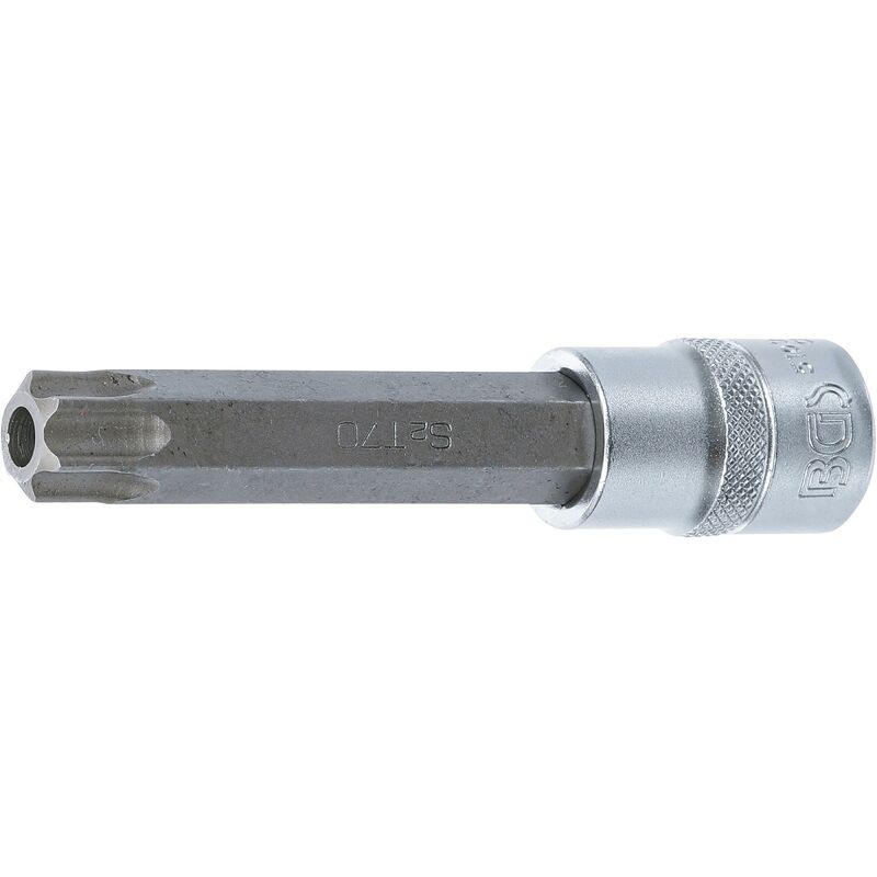foto del prodotto bgs technic chiave a bussola lunghezza 110 mm 12,5 mm 1 2 profilo a t per torx con alesatura t70