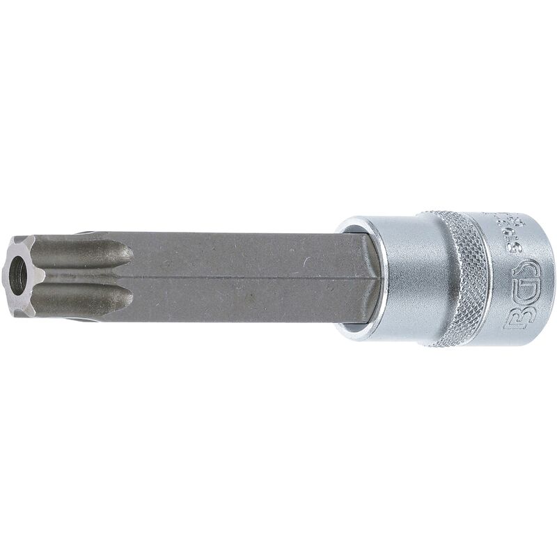 foto del prodotto bgs technic chiave a bussola lunghezza 110 mm 12,5 mm 1 2 profilo a t per torx con alesatura t80