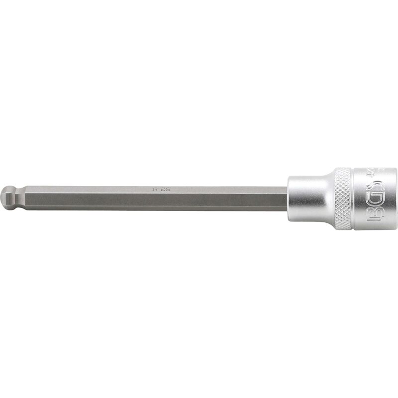 foto del prodotto bgs technic chiave a bussola lunghezza 140 mm 12,5 mm 1 2 esagono interno con testa sferica 8 mm